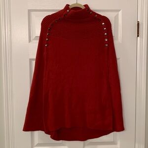 NEW G.I.L.I Dark Red Poncho/Cape